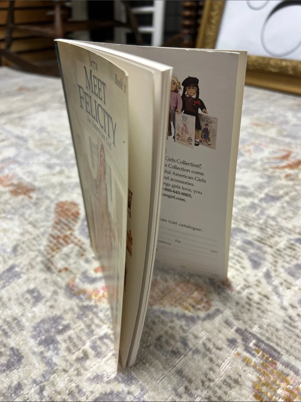 American Girl Book Lot: Felicity, Kirsten, and Kit, postcards included